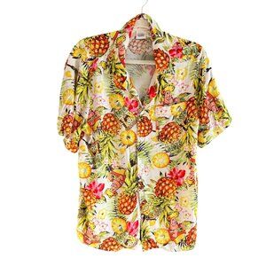 Nickelodeon SpongeBob SquarePants Pineapple Patrick Sandy Shirt Men SZ Small